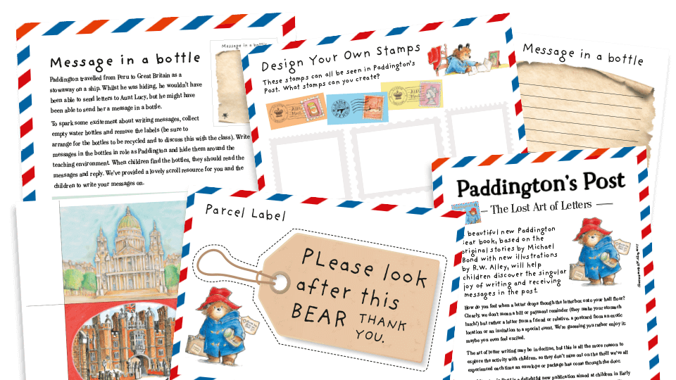 image of Learn the Art of Letter Writing with Paddington – Full EY/KS1 Lesson and Resources