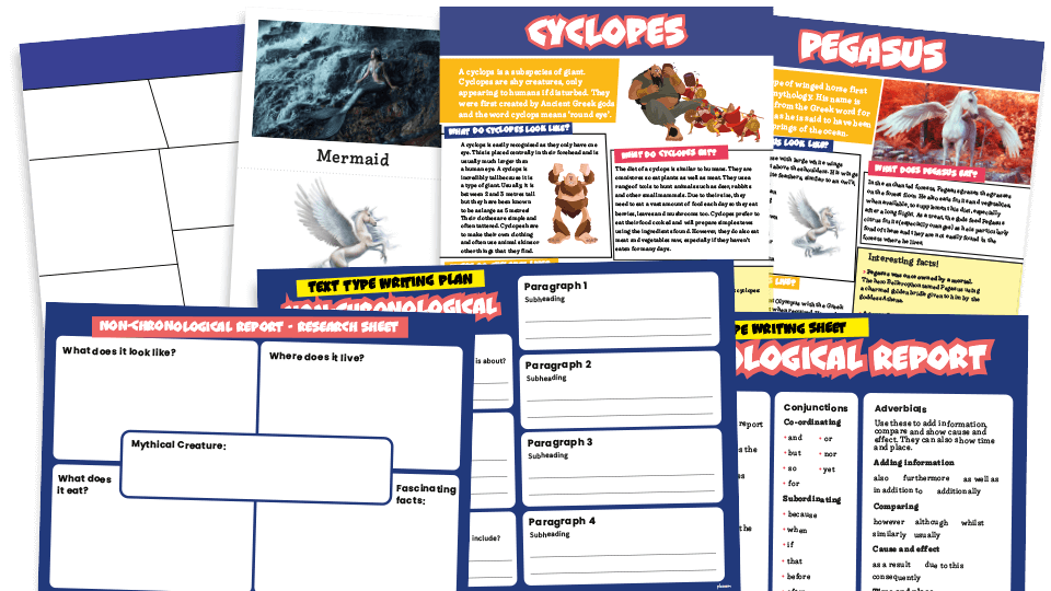 non chronological reports examples ks2 ww2
