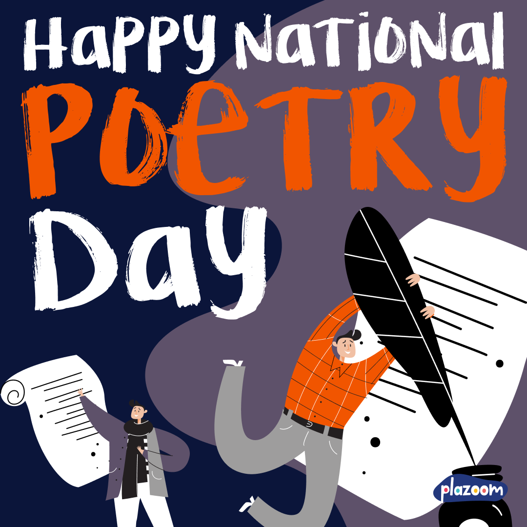 National Poetry Day Plazoom