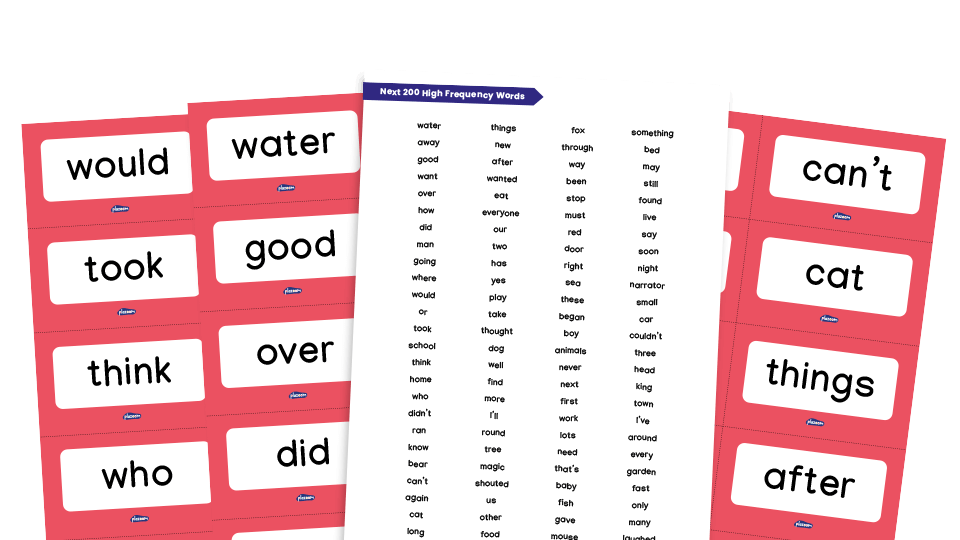 High Frequency Words 101 300 Flashcards And Word List Plazoom