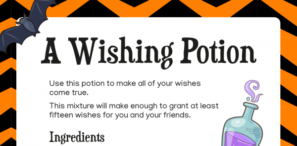 Year 2 Instruction Writing – KS1 Magical Potions Writing Resource Pack