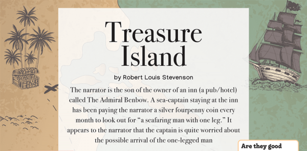 Year 5/6 Treasure Island Reading Comprehension Pack – UKS2 Unlocking ...