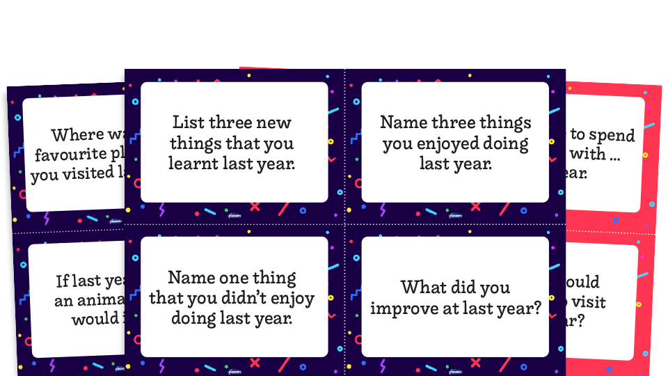 KS2 Oracy – New Year Discussion Cards | Plazoom