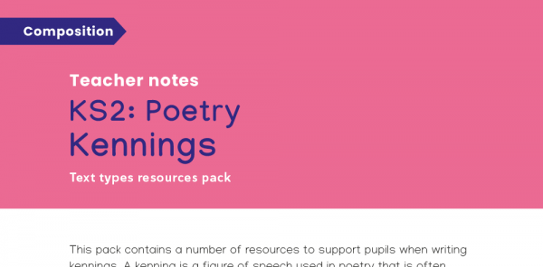 poetry kennings ks2 text types writing planners and model texts