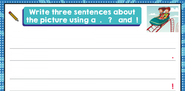 Year 1 Punctuation Revision – KS1 SPaG Activities Worksheets | Plazoom