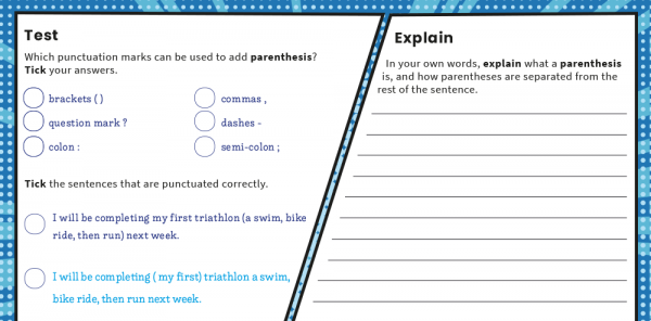 year 5 parenthesis ks2 spag challenge mat worksheets plazoom