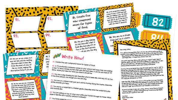 Image of Writing prompts for KS1 and KS2: Write Now! 81-120