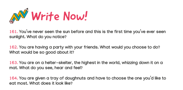 Writing prompts for KS1 and KS2: Write Now! 161-200 | Plazoom
