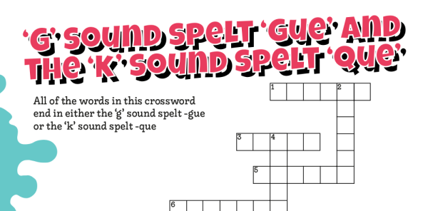 Year 4 Spellings Patterns Worksheets – KS2 Crossword Pack | Plazoom