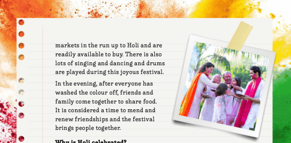 hindu festival holi ks2